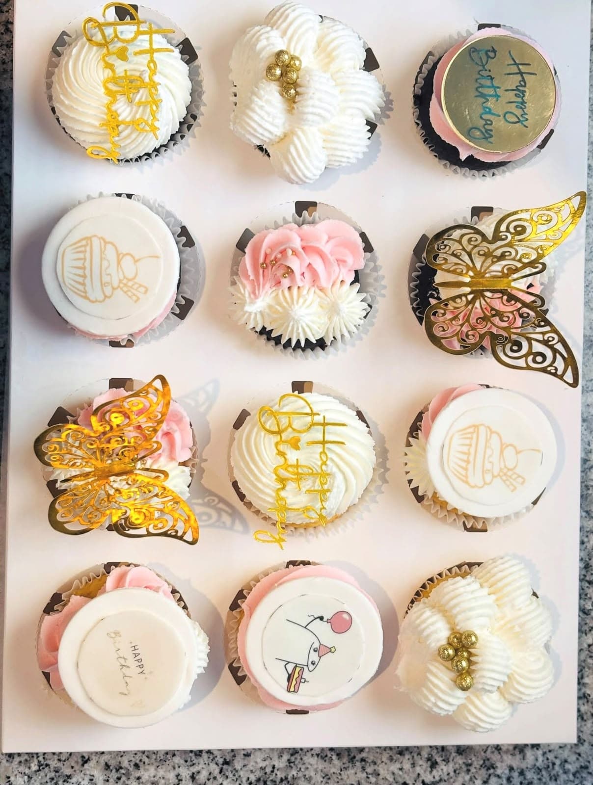 Custom cupcakes